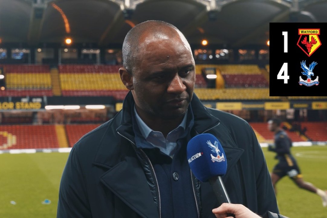 The gaffer praises his team after the demolition of Watford