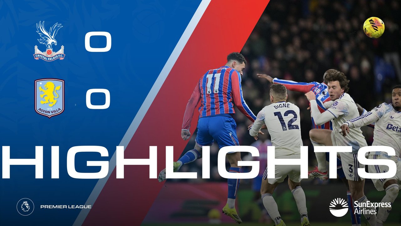 Match Action: Crystal Palace 0-0 Aston Villa