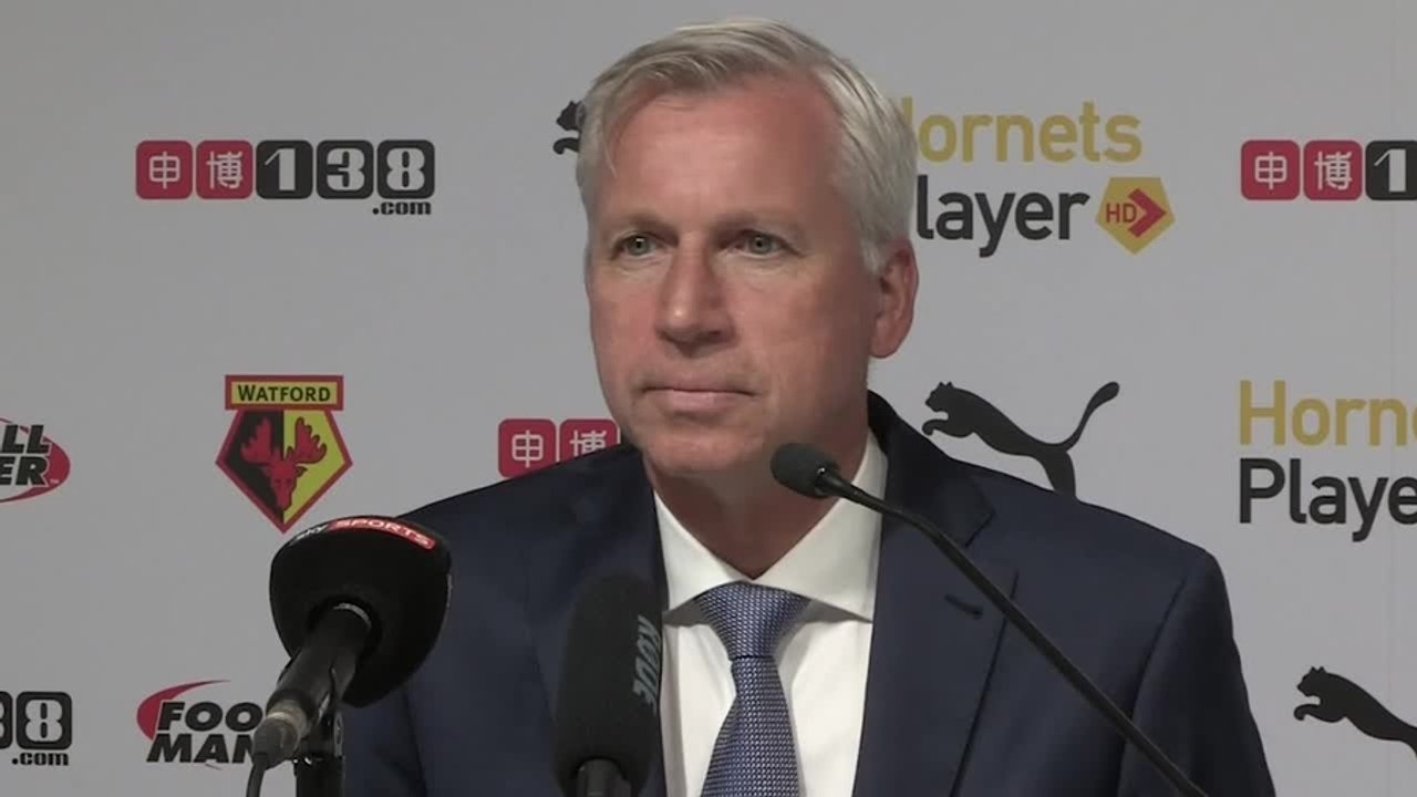 Alan Pardew post Watford Press Conference