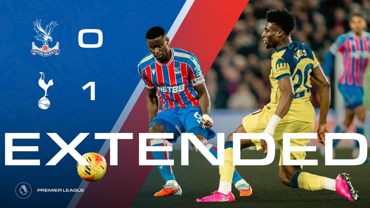 Extended Highlights: Crystal Palace 0-1 Tottenham Hotspur | Palace TV+