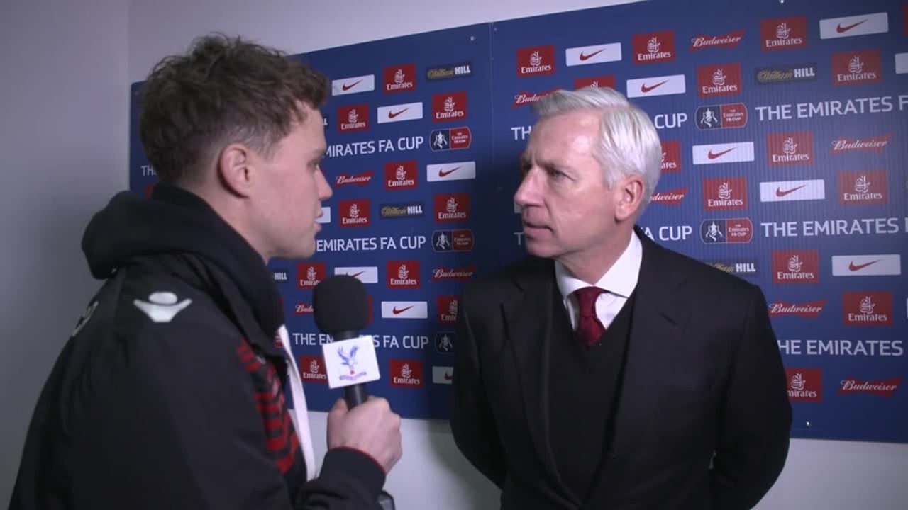 Alan Pardew post Stoke City