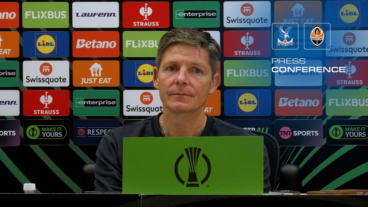 Post-Match Press Conference | Shakhtar Donetsk (H)