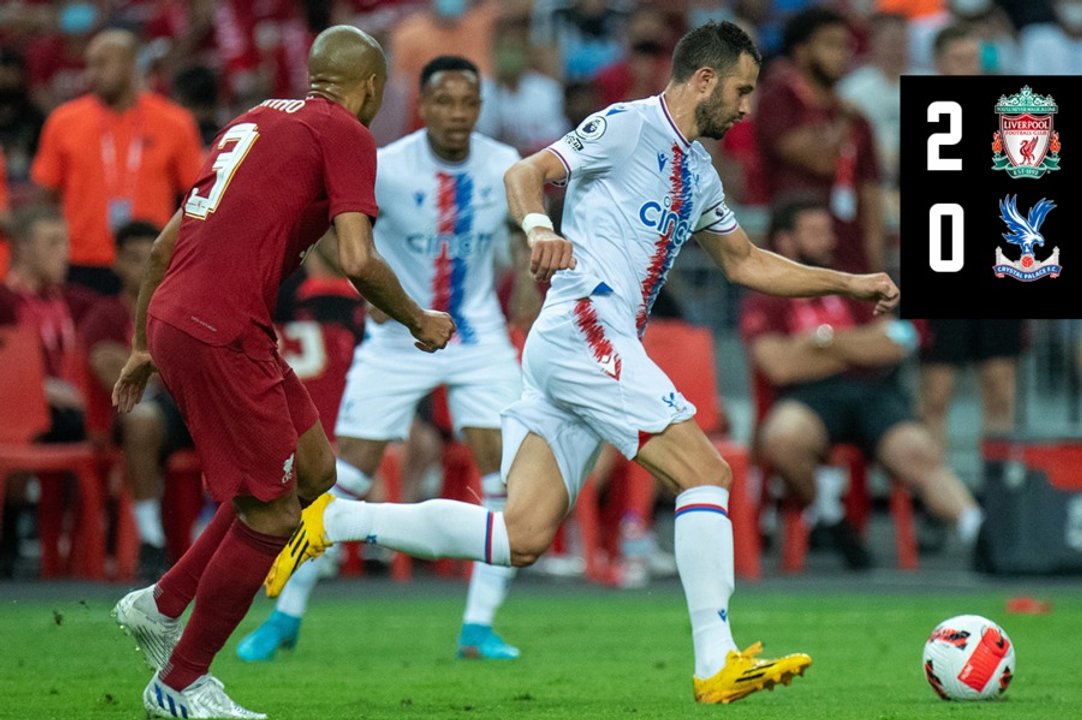 Match highlights: Liverpool 2-0 Crystal Palace