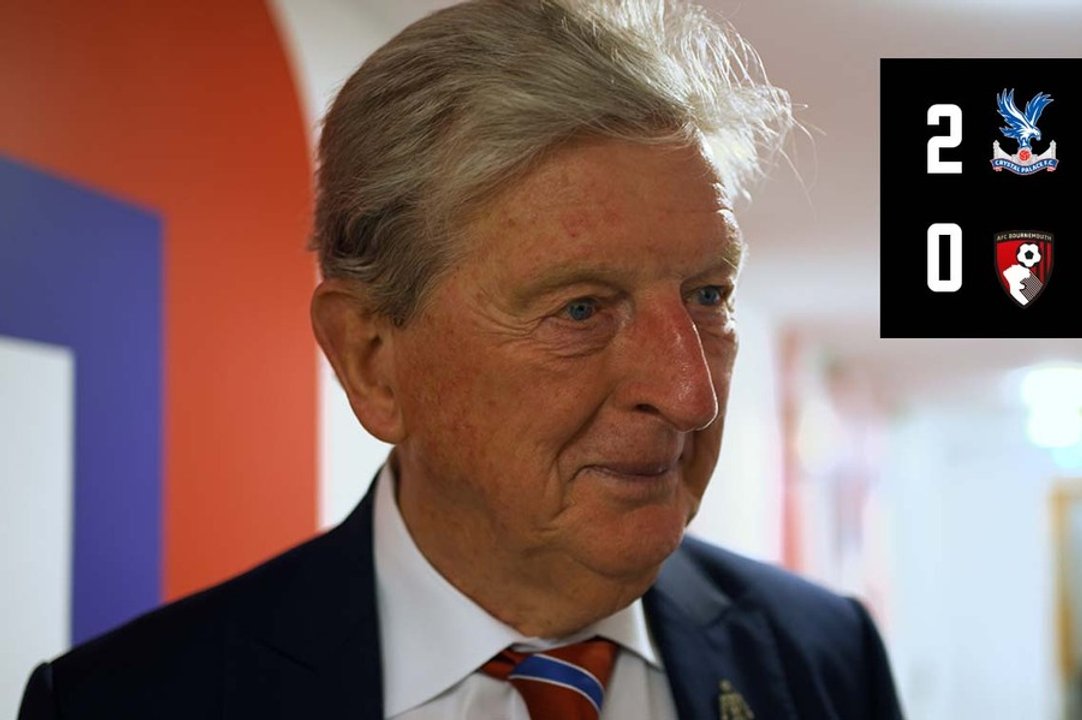 Roy Hodgson reacts to another home win