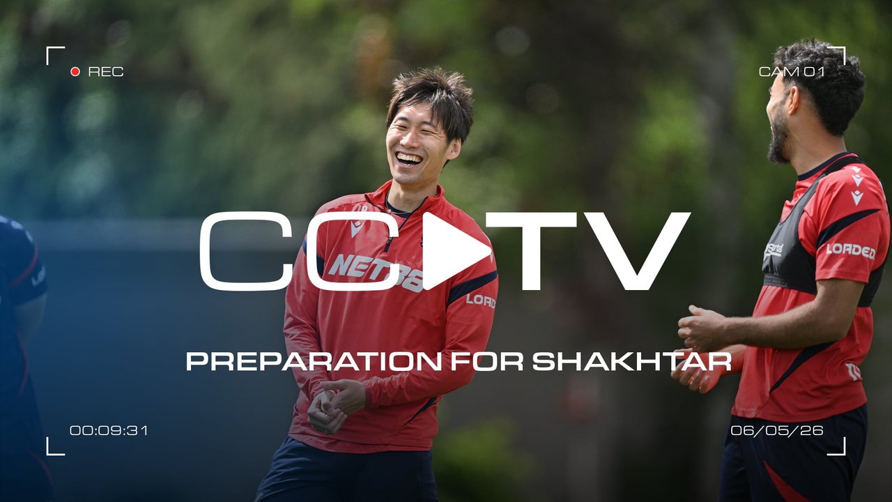 CCTV | Training for Conference League Semi-Finals