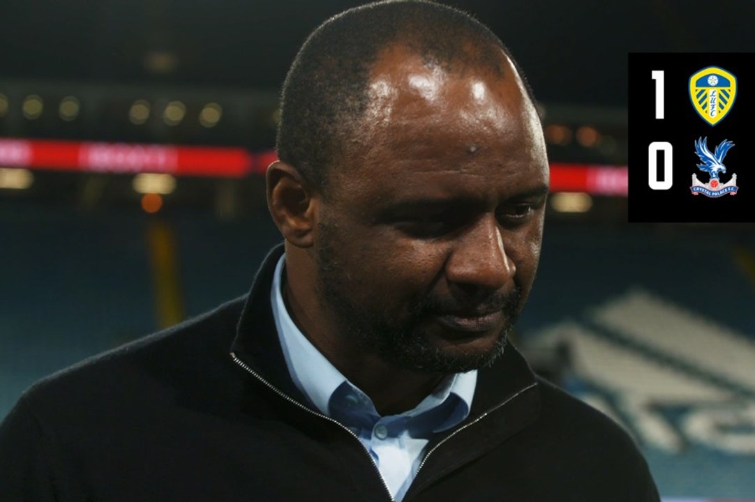 Patrick Vieira speaks to Palace TV after defeat at Elland Road