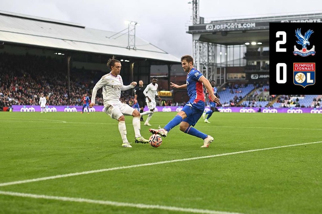 Match Goals: Crystal Palace 2-0 Lyon
