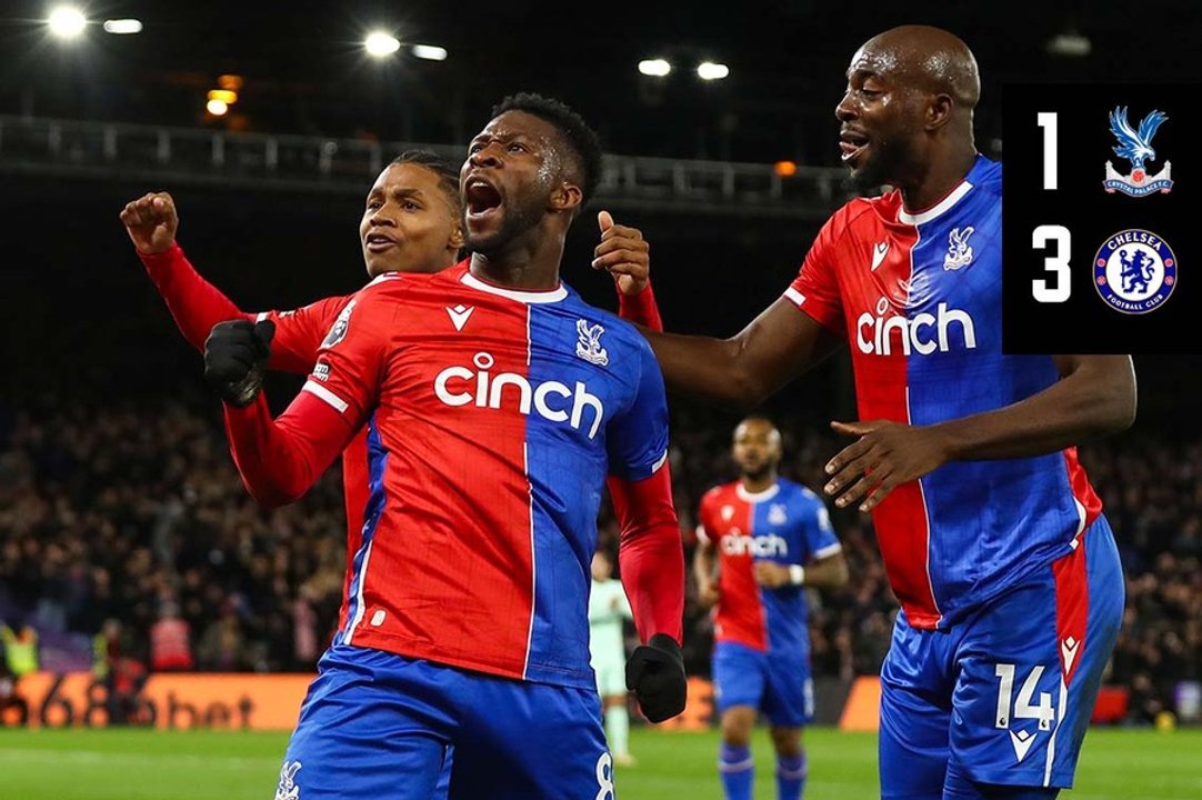 Match Action: Crystal Palace 1-3 Chelsea