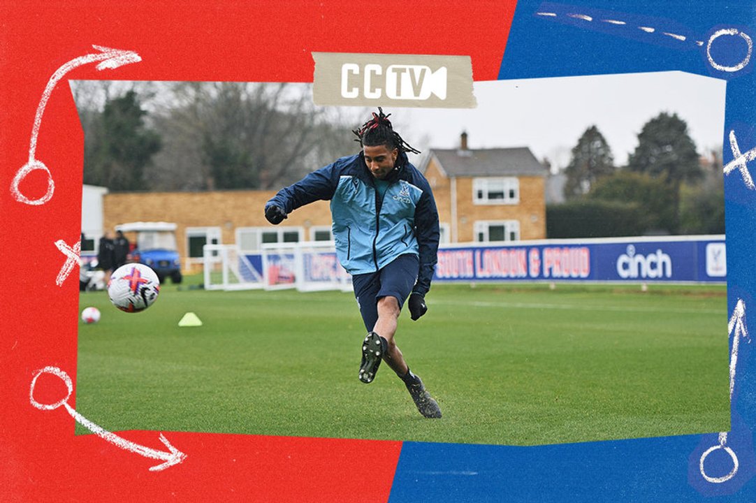 CCTV | The first team train in the rain