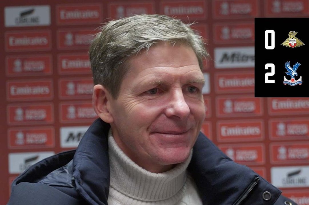 Glasner on facing Millwall