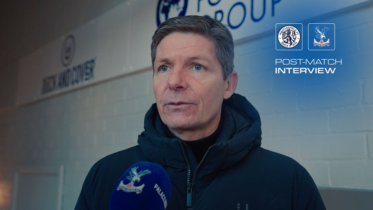 The manager Speaks on Macclesfield