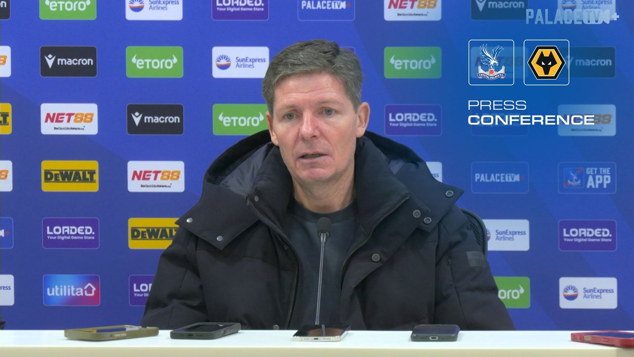 Post-match Press Conference: Wolves (H)