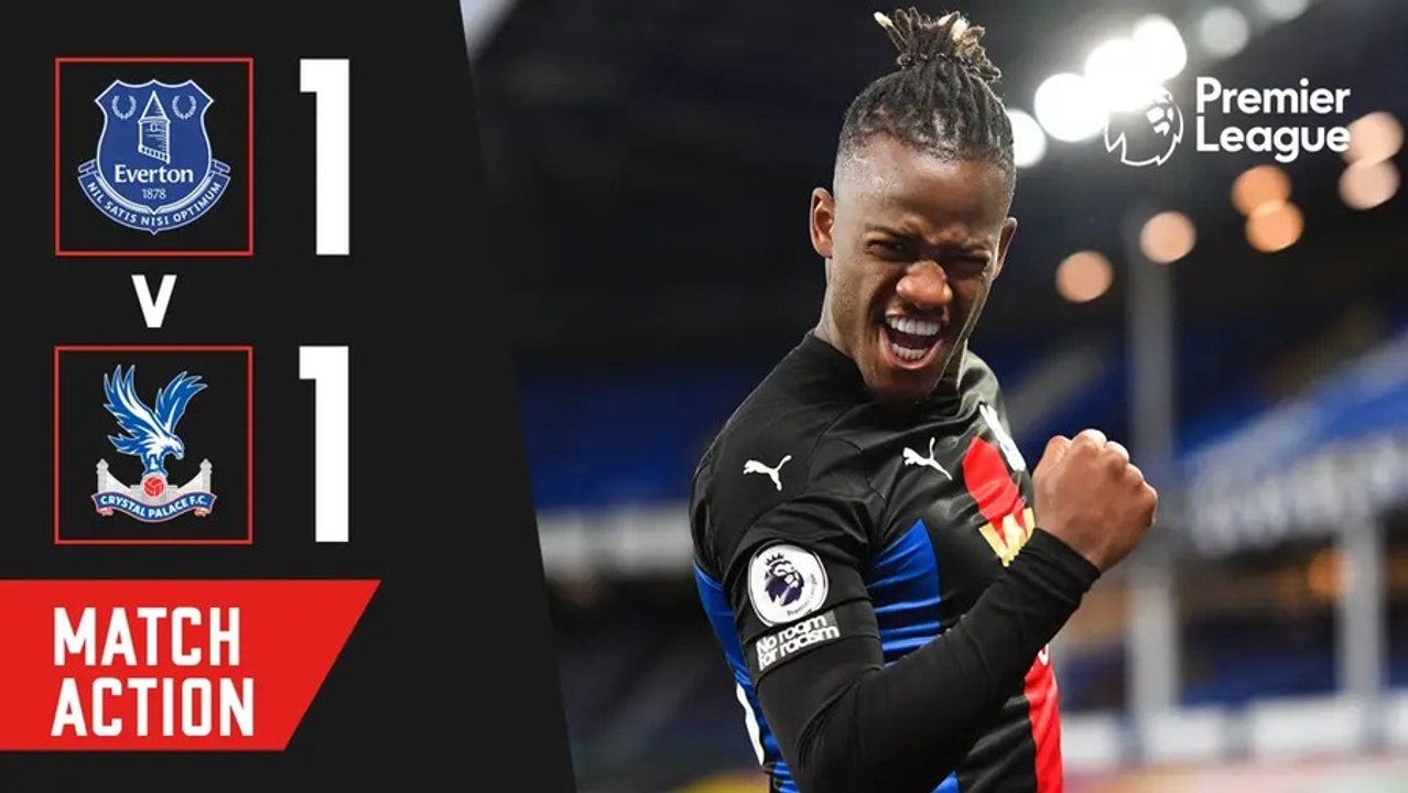 Everton 1-1 Crystal Palace | Match Action