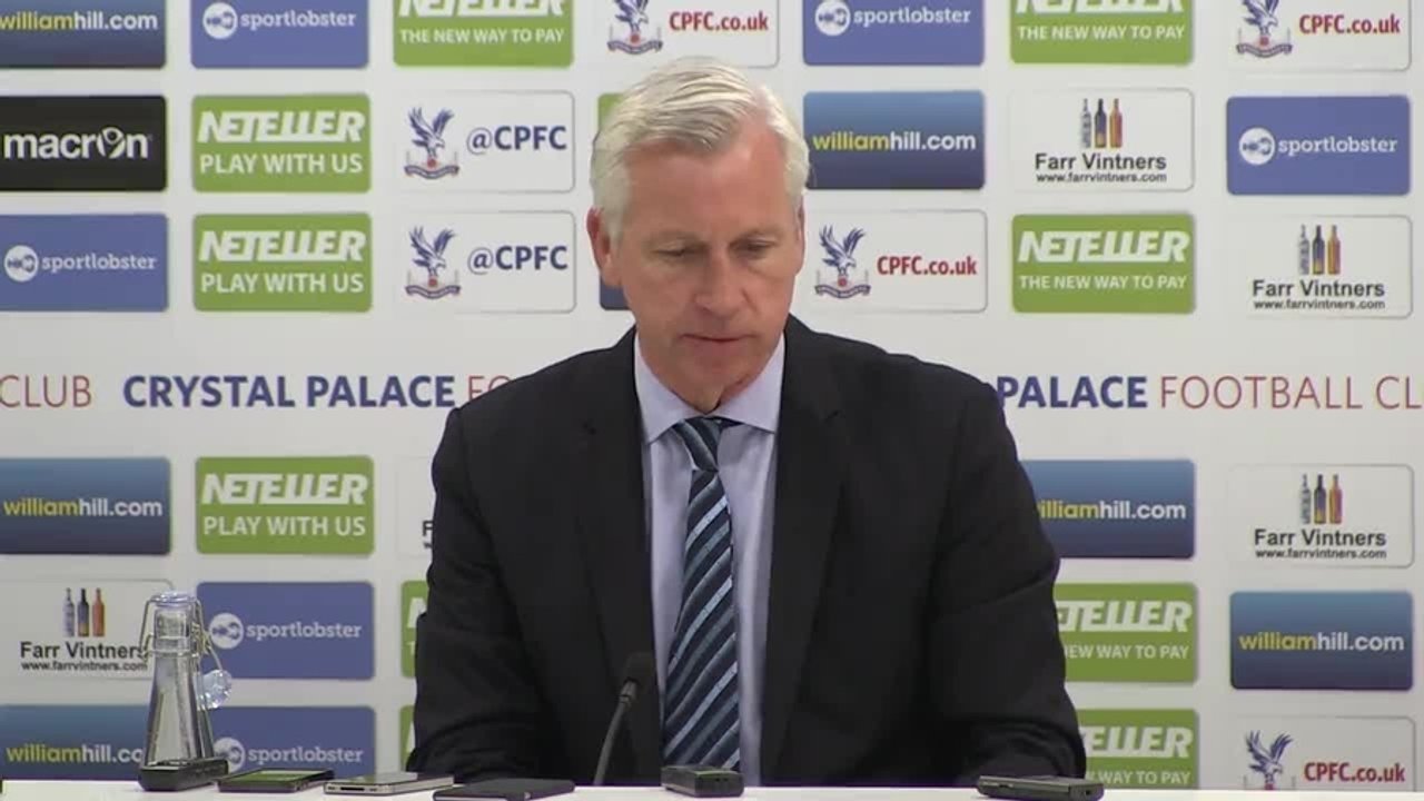 Alan Pardew post Man Utd Press Conference