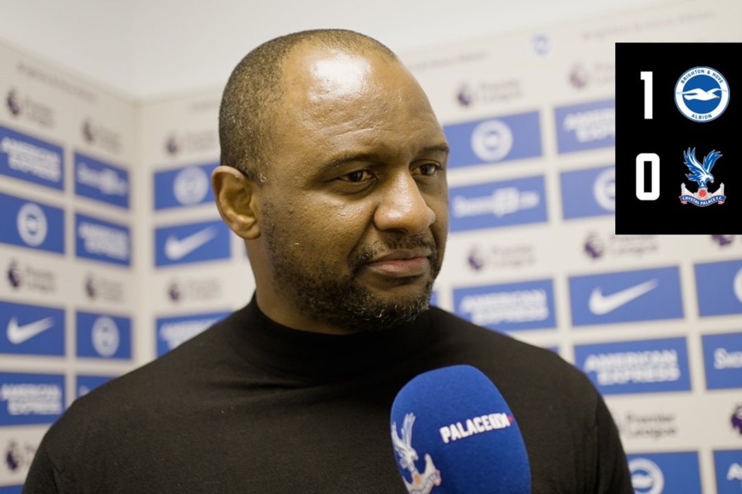 Vieira reflects on tough defeat at the Amex