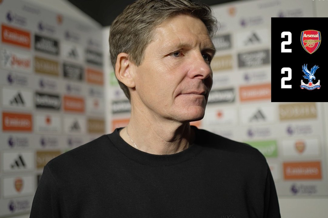 Glasner on the draw at the Emirates
