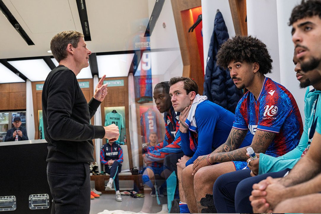 Glasner's dressing room speech