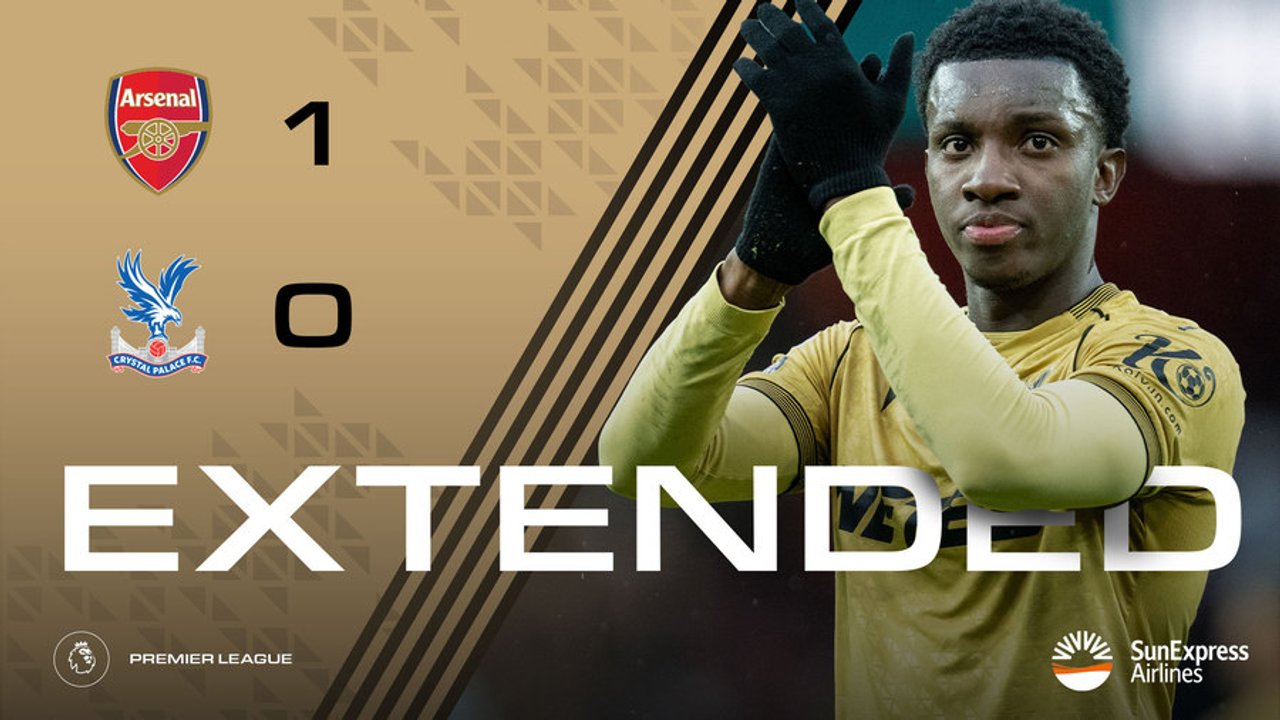 Extended Highlights: Arsenal 1-0 Crystal Palace | Palace TV+