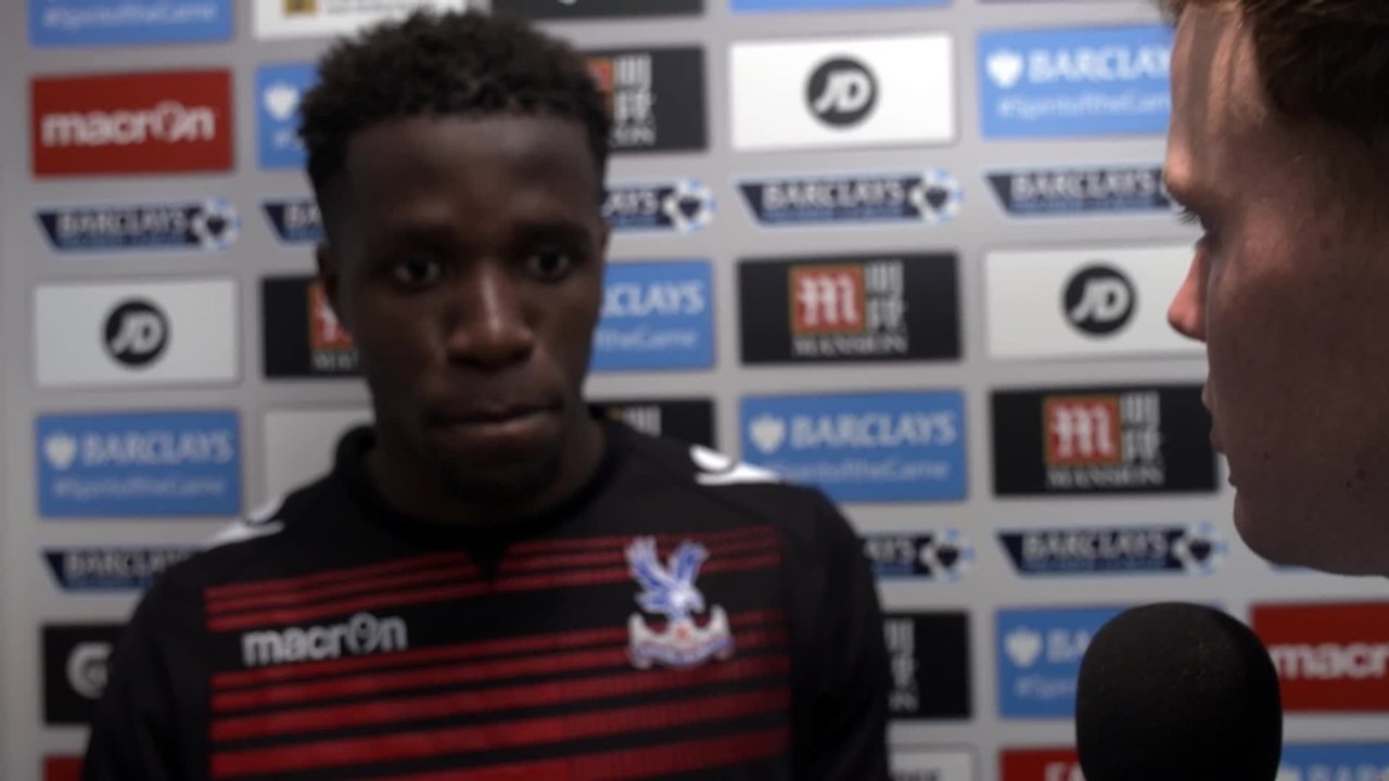 Wilf Zaha post West Brom