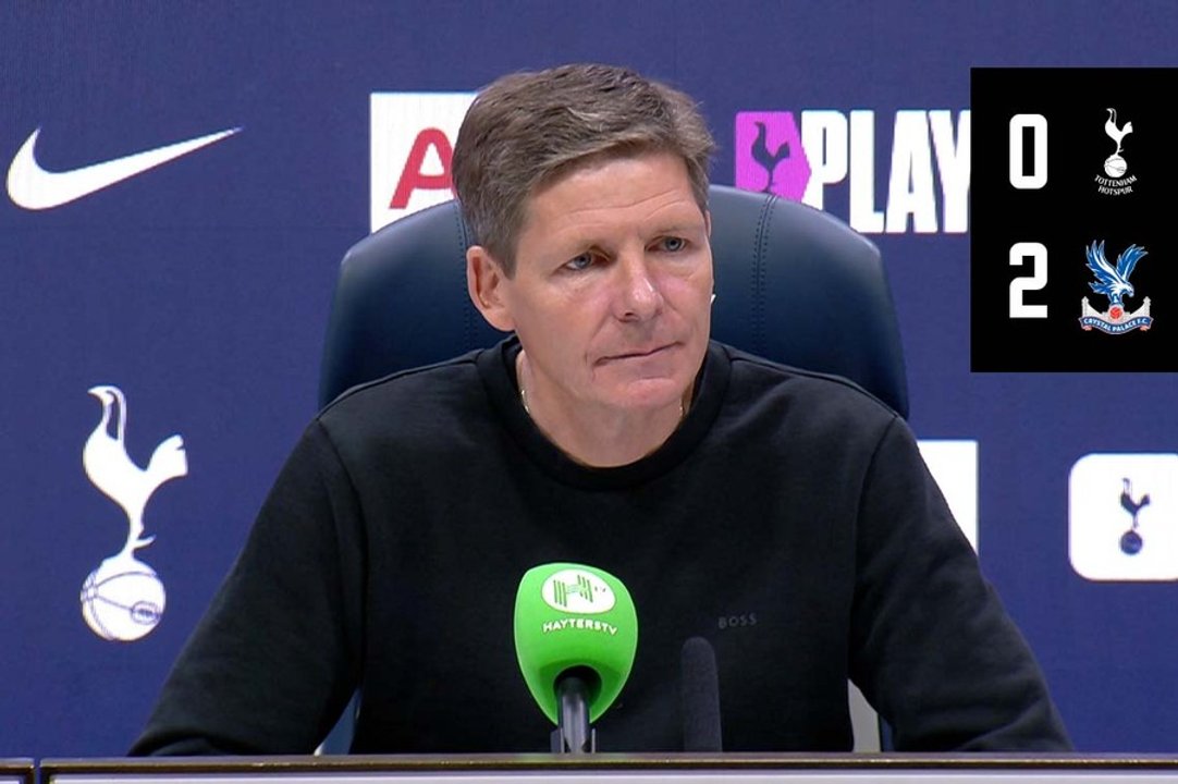 Post Match Press conference: Tottenham Hotspur (A)