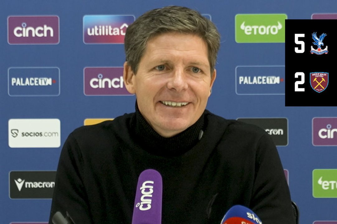Post-match Press Conference: West ham (H)