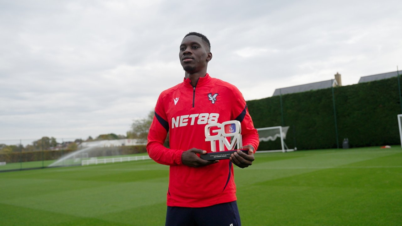 Sarr wins October's Goal of the Month