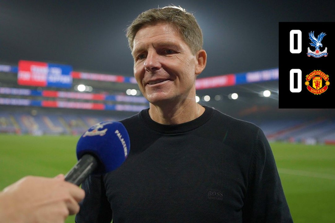 The Manager reflects on a point against Man Utd