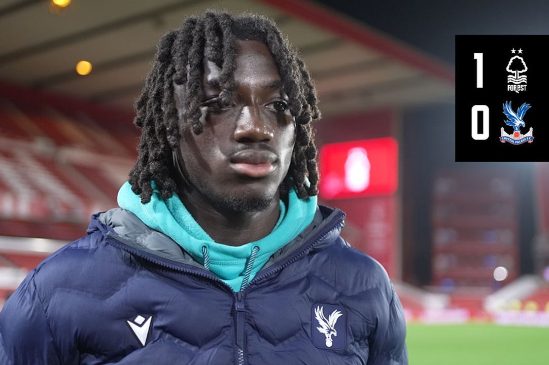 Agbinone speaks to Palace TV after Premier League debut