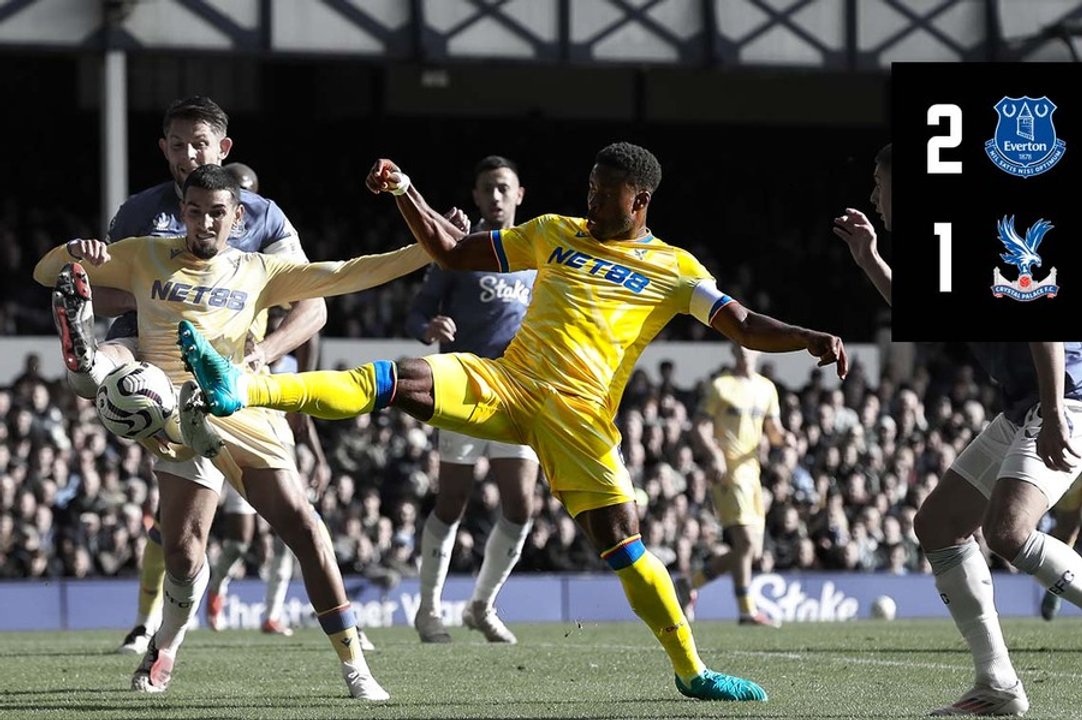 Match Action: Everton 2-1 Crystal Palace