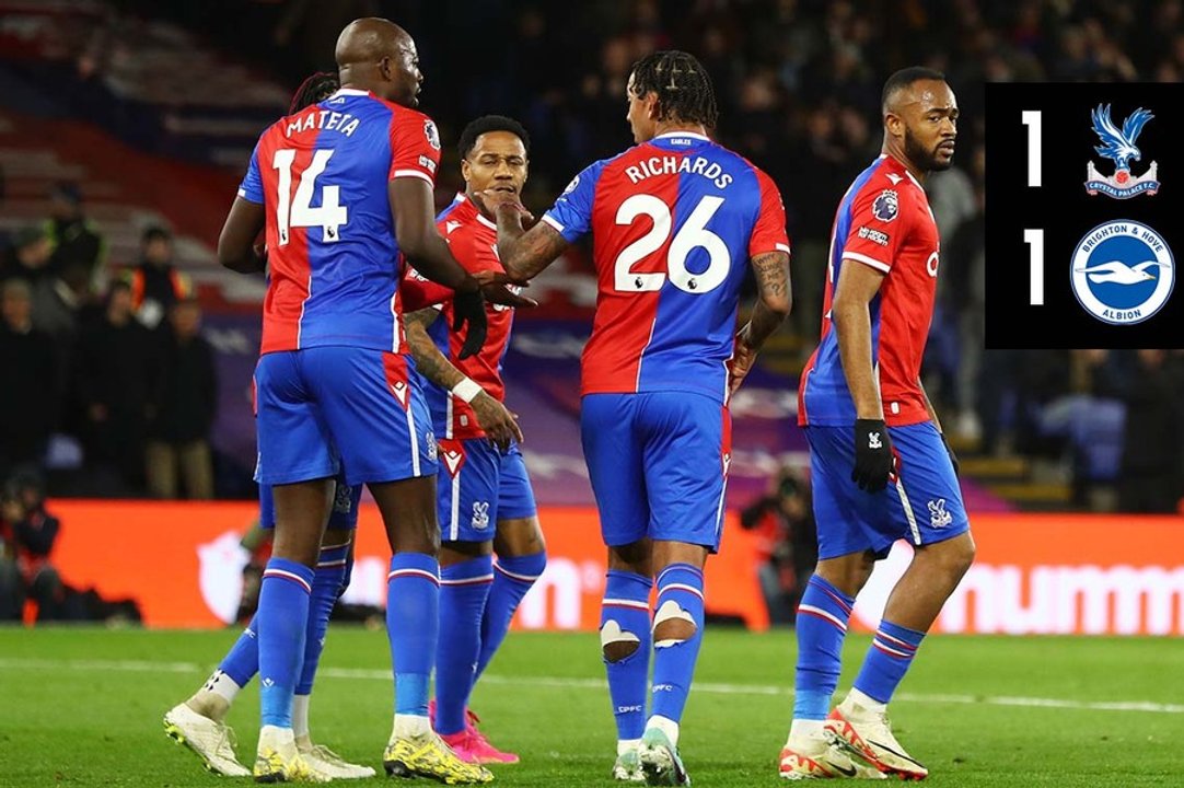 Extended Highlights Crystal Palace 1-1 Brighton & Hove Albion | PalaceTV+
