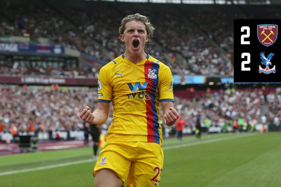Match action: West Ham 2-2 Crystal Palace