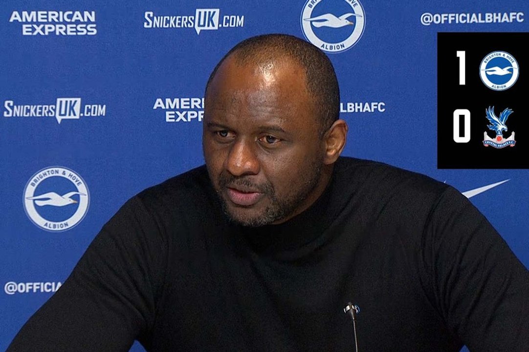 The Manager talks to the press after the away defeat