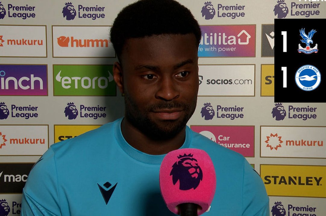 Marc Guehi on a hard-fought draw