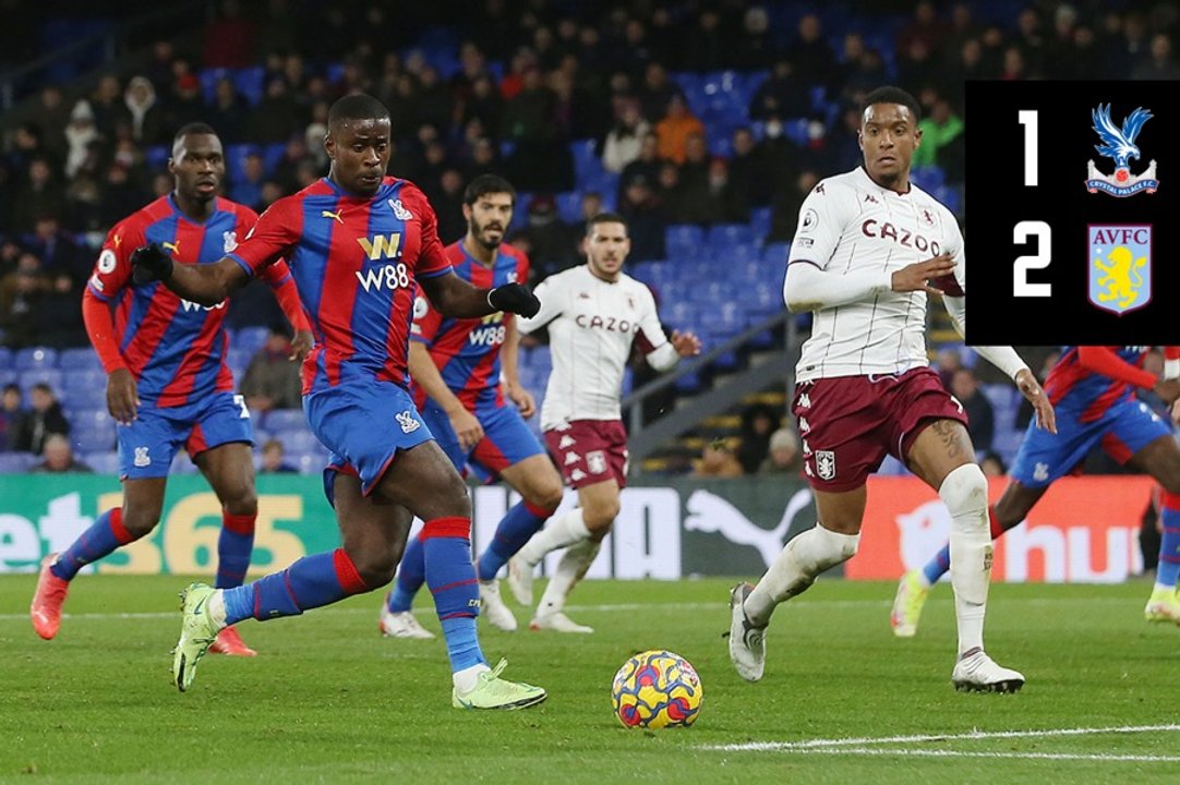 Match Action: Crystal Palace 1-2 Aston Villa