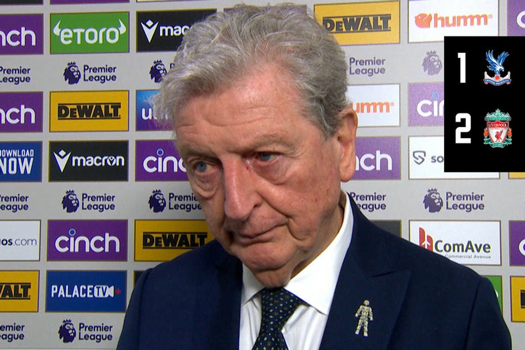 Roy Hodgson's reaction to battle with Liverpool at Selhurst