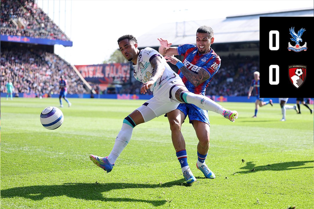 Match Action: Crystal Palace 0-0 AFC Bournemouth