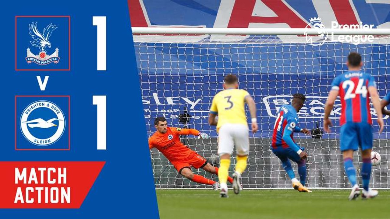 Crystal Palace 1-1 Brighton | Match Action
