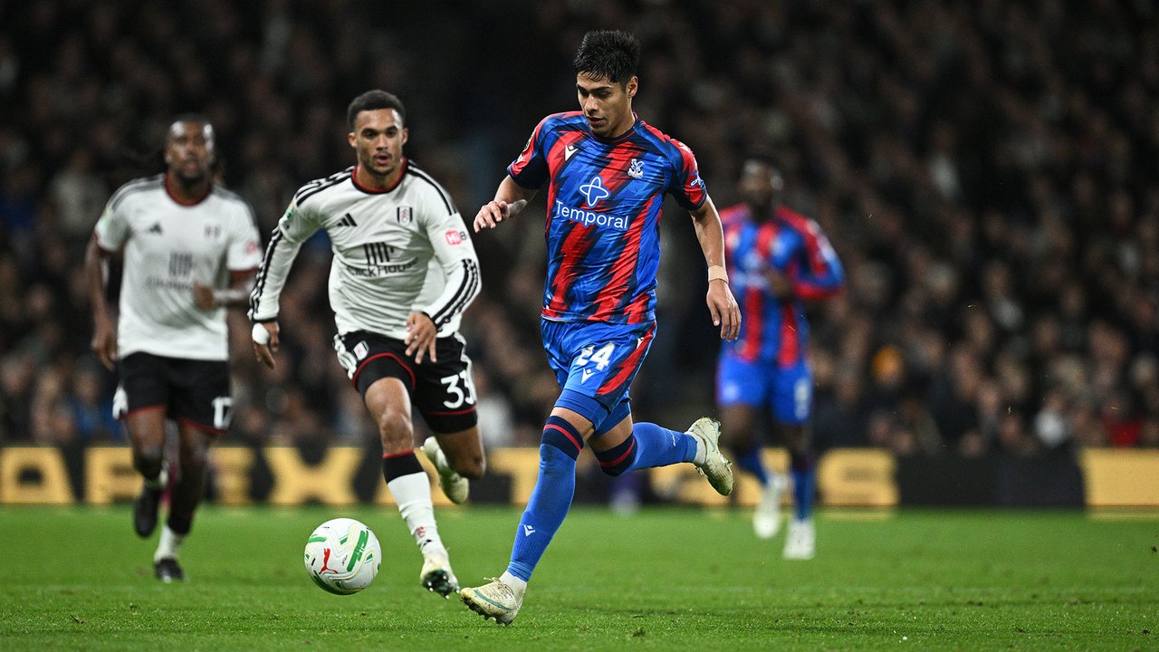 Match Action: Fulham 0-1 Crystal Palace