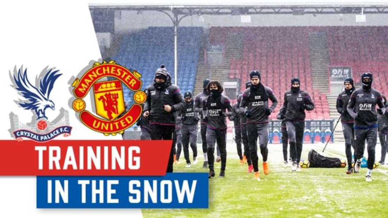 Pre Manchester United | Training In The Snow