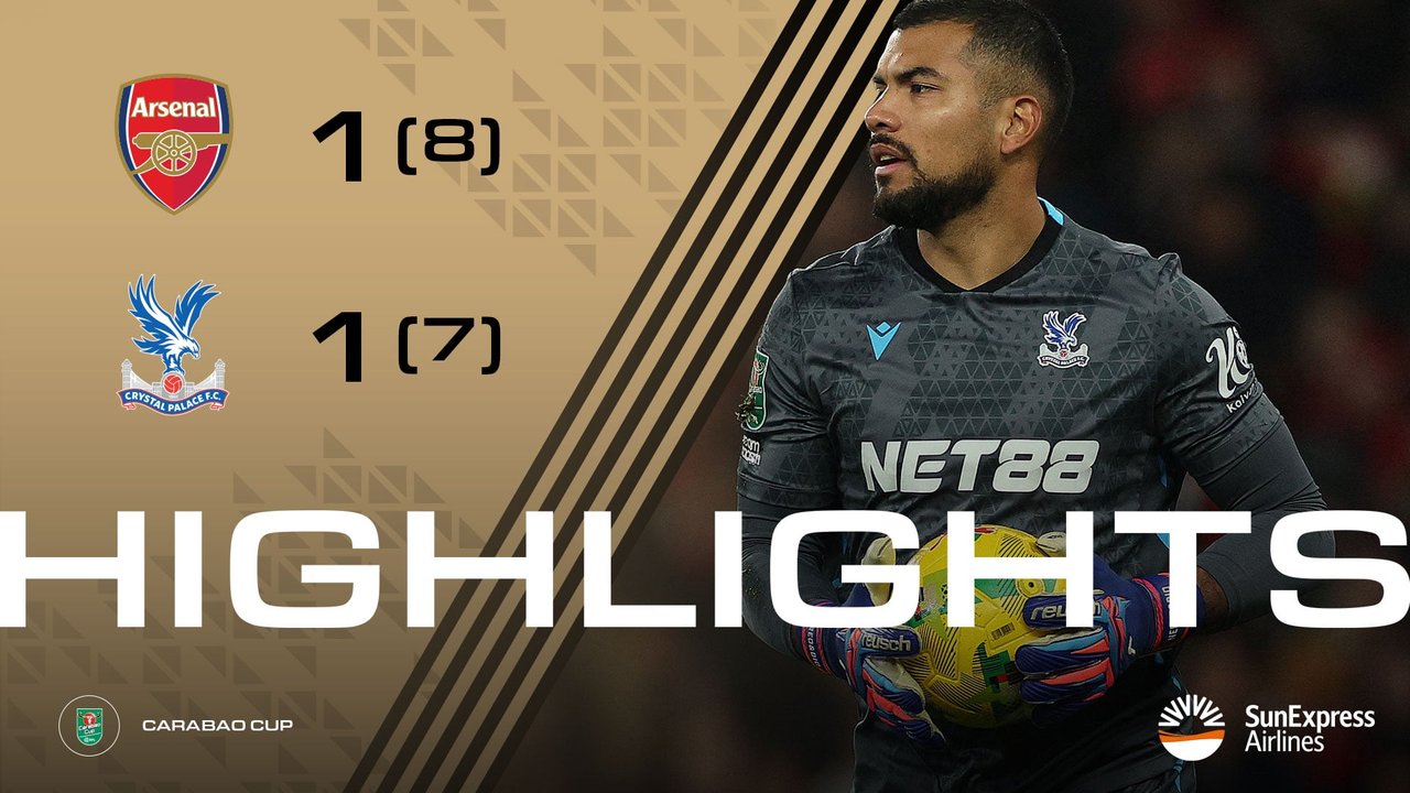 Match Highlights: Arsenal 1-1 Crystal Palace (8-7 on Penalties)