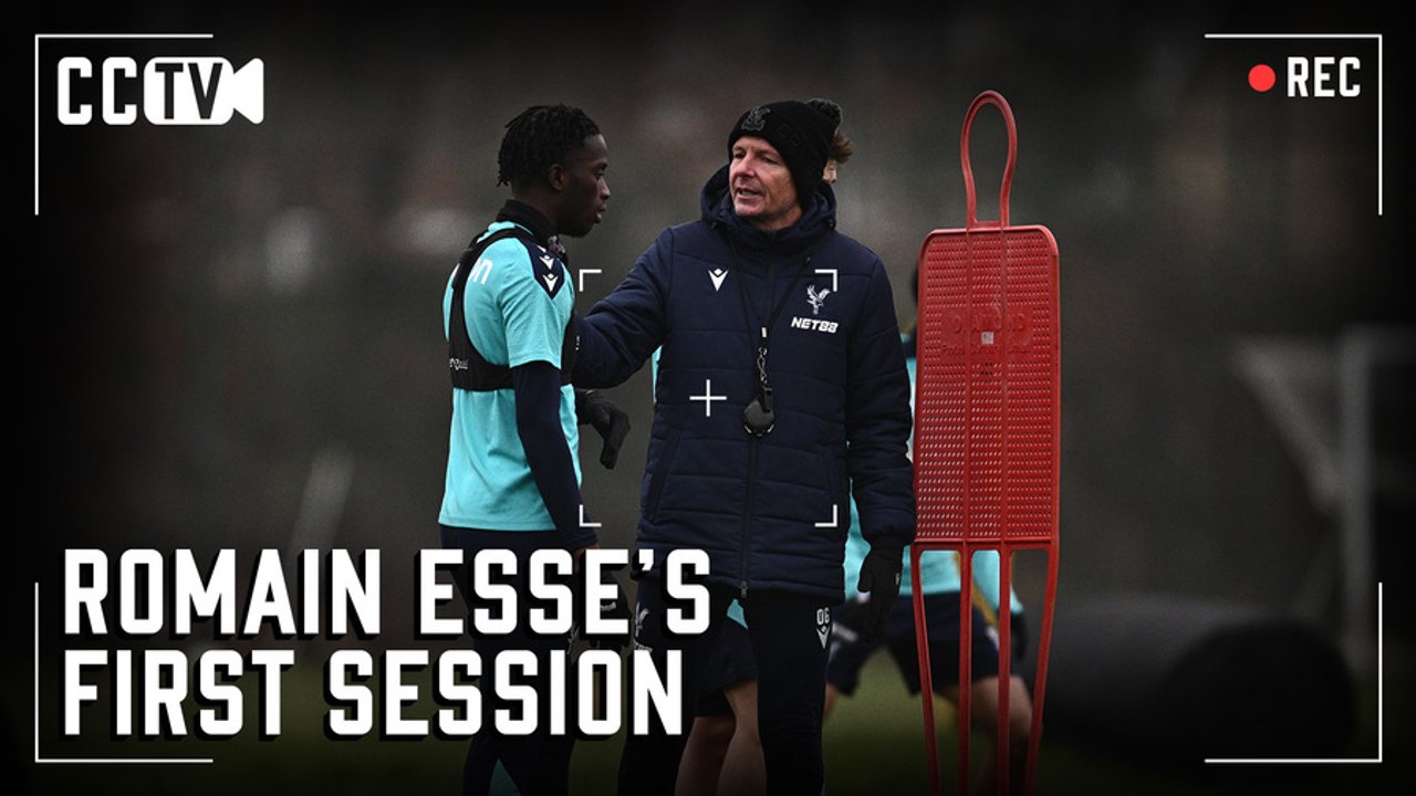 Romain Esse's First Training Session | CCTV