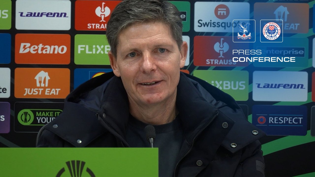 Post-match Press Conference: Zrinjski Mostar (H)