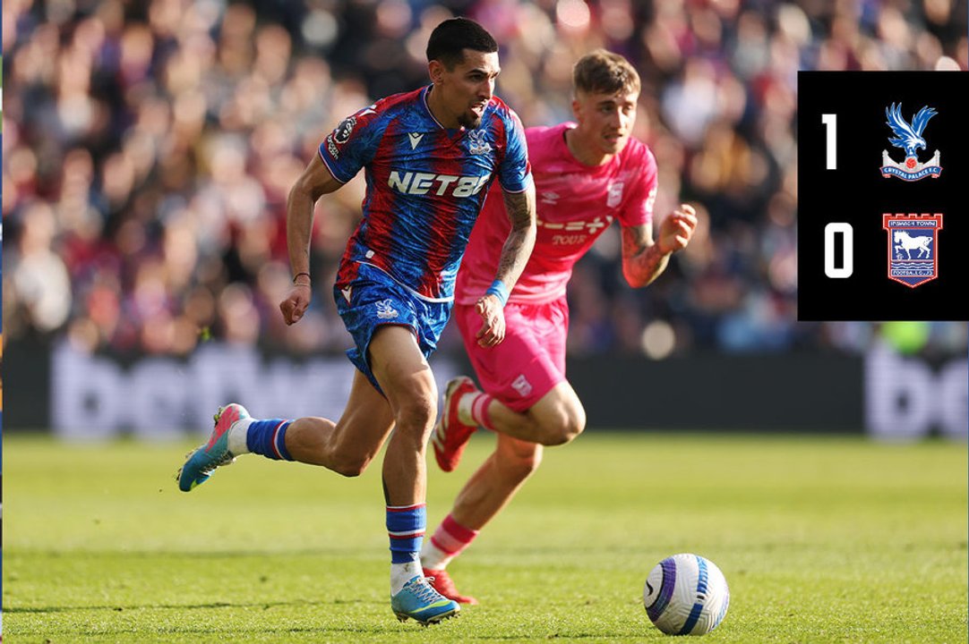Match Action: Crystal Palace 1-0 Ipswich Town