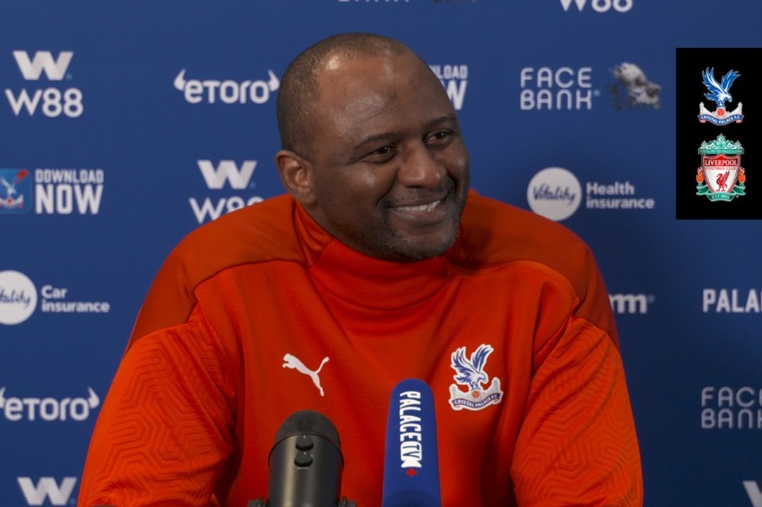 The Manager ahead of Liverpool's visit to Selhurst