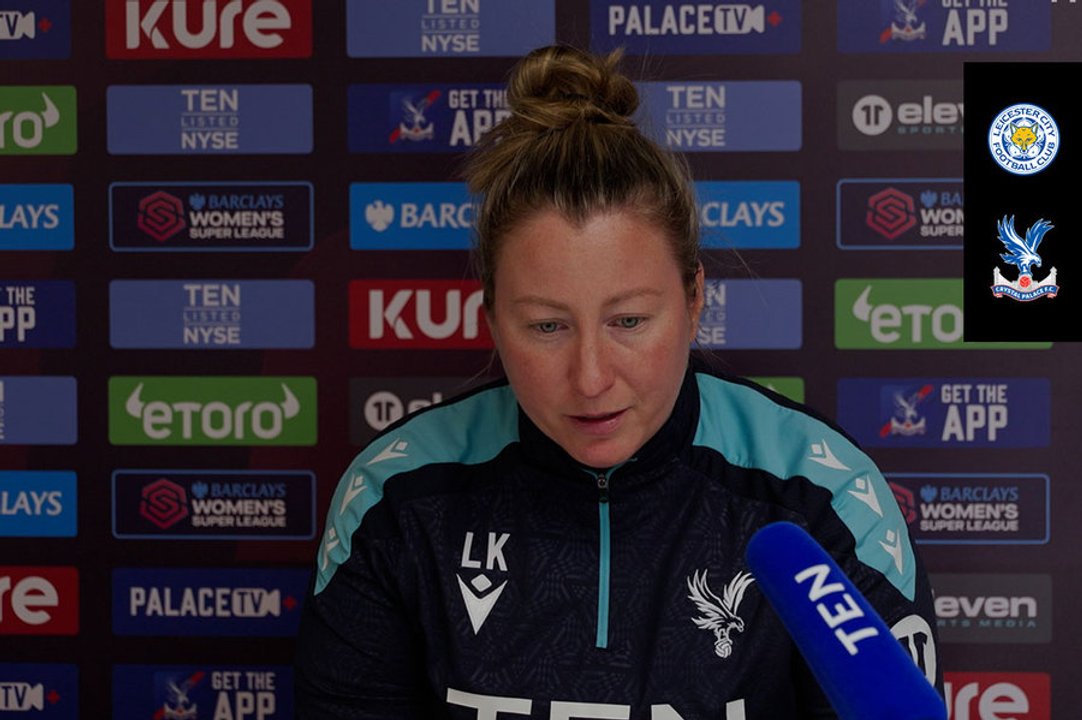 Pre-match Press Conference Leicester (A)