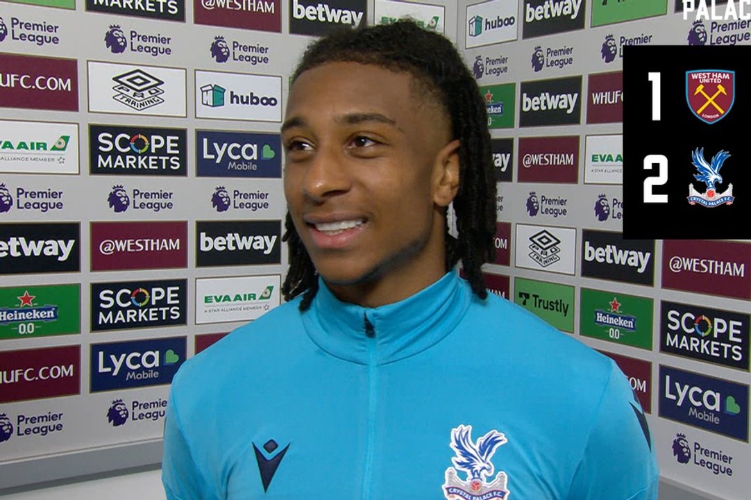 Olise talks through his late winner against the hammers