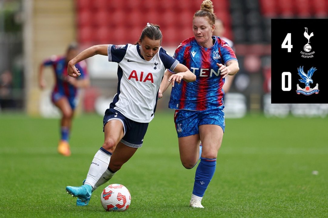 Women's Super League Highlights: Tottenham Hotspur 4-0 Crystal Palace