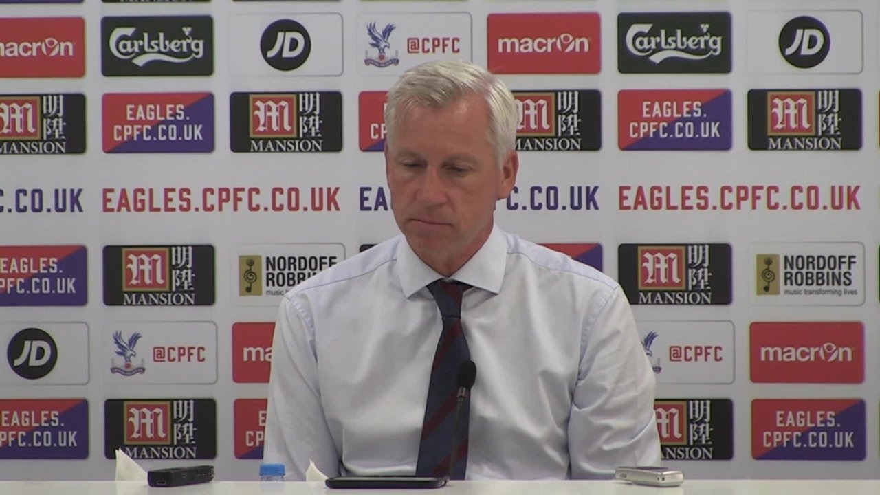 Alan Pardew Post Villa Presser