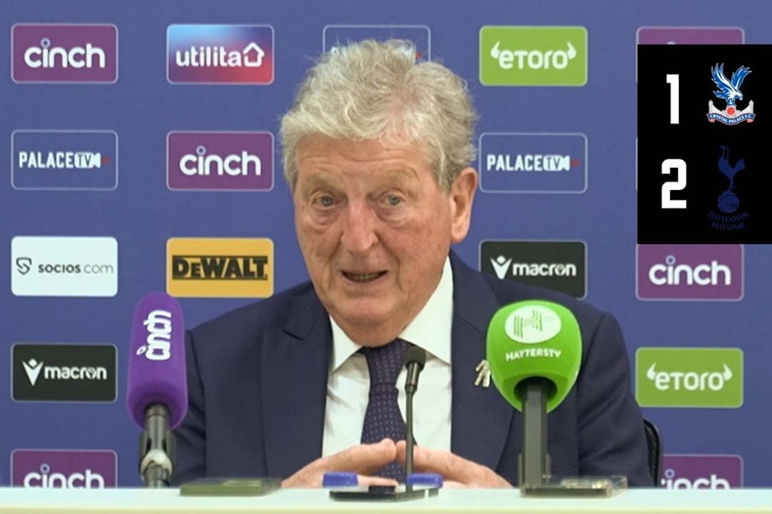 Roy talks to the press