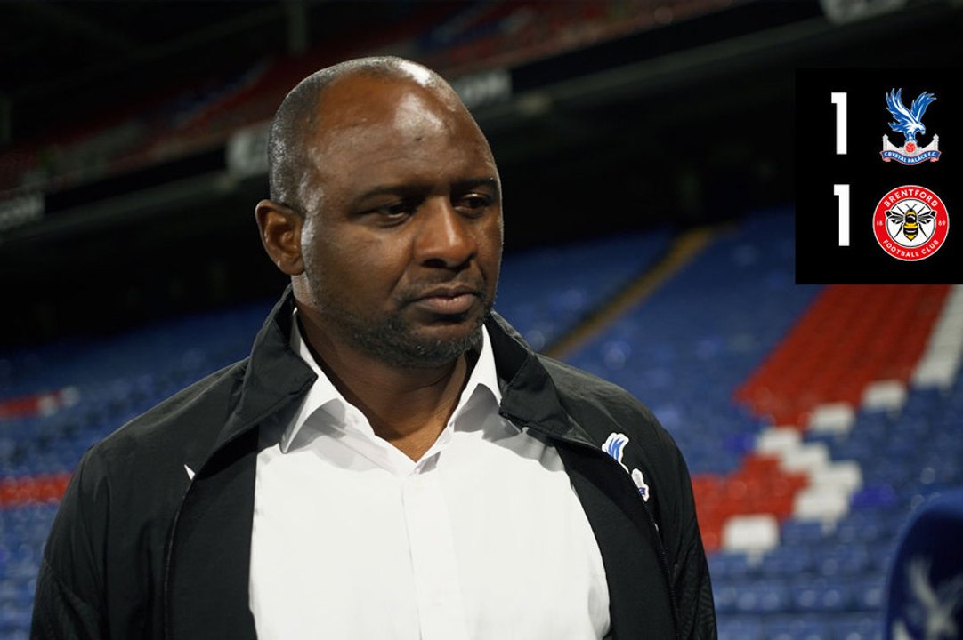 Patrick Vieira's assessment of performance against the Bees